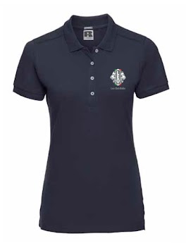 POLO-BLU-F Polo Donna Blu